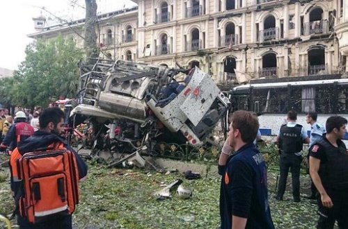 İstanbuldakı partlayışda