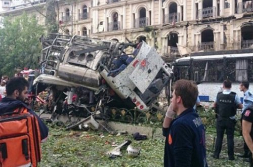 İstanbul səhəri partlayışla açdı