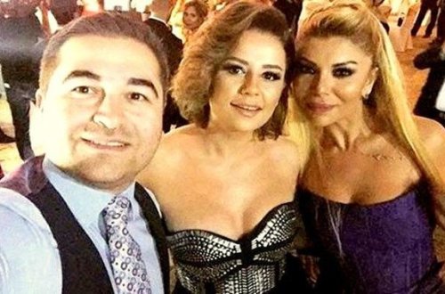 Merve Özbey və Erdem Kınay Bakıdadır