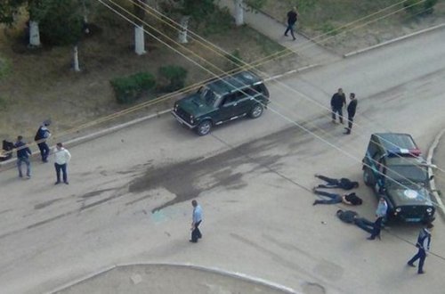 Qazaxıstanda atışma gedir