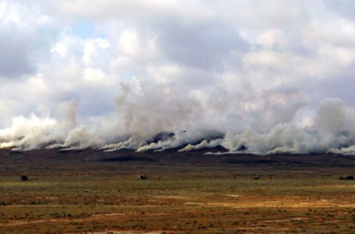 Azərbaycan Kimya Qoşunlarının döyüş hazırlığı yoxlanıldı