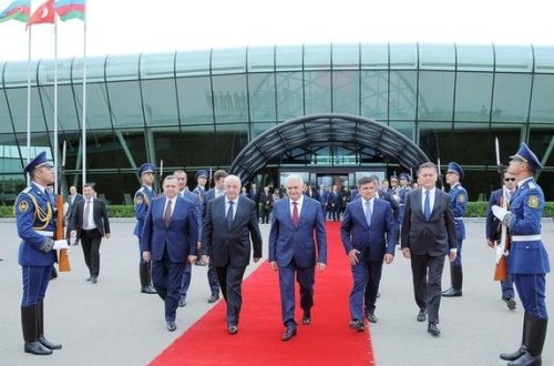 Binəli Yıldırımın Bakıya səfəri