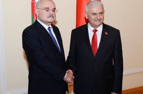 Azərbaycan və Türkiyənin Baş nazirləri görüşdü