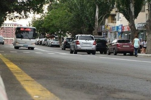 Bakıda daha bir küçə təmirdən sonra