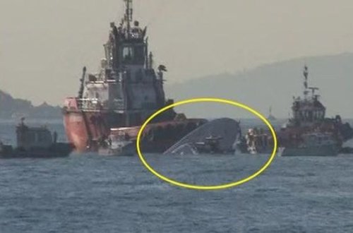 Türkiyədə iki gəmi toqquşdu