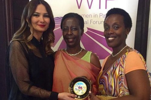 Qənirə Paşayeva Ruandanın Xarici işlər və Əməkdaşlıq,Gender və Ailə nazirləri ilə görüşüb