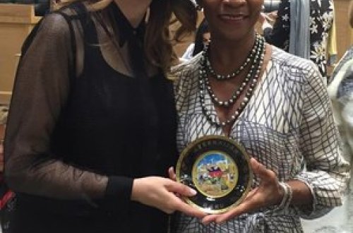 Millət vəkili Q.Paşayeva Montserrat Qanunverici Assambleyasının sədri Shirley Osbourne MLA ilə görüşdə Qarabağdan danışıb.