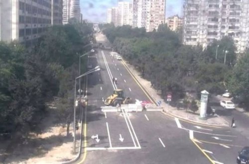 Avtobuslar üçün ayrıca zolaqlar yaradıldı