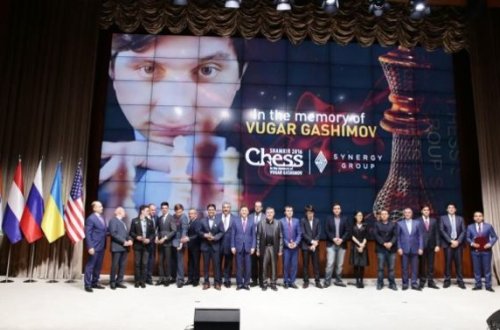 ShamkirChess2016-nın açılış mərasimi keçirildi
