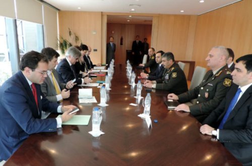 Zakir Həsənov İspaniyada görüş keçirdi