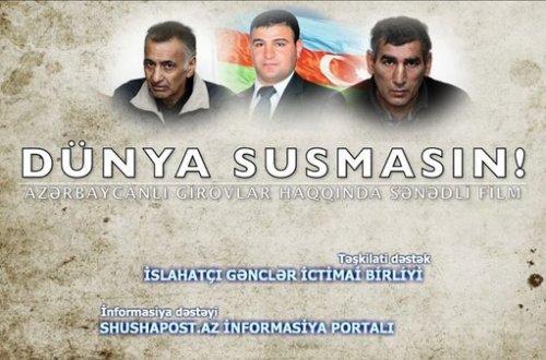 Kəlbəcərli girovlar haqqında sənədli film çəkildi - 