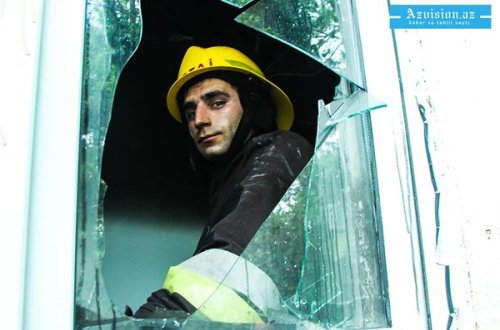 FHN-dən yanan məktəblə bağlı