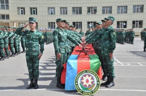 Gənc sərhədçilərin andiçmə mərasimi