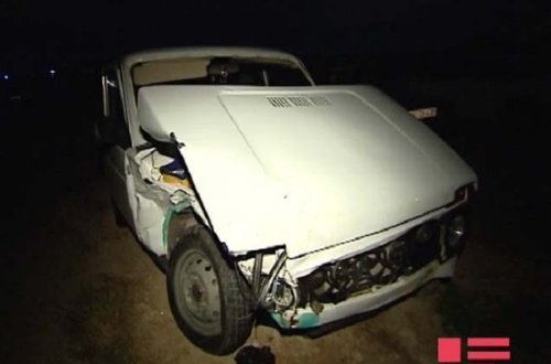 Bakıda polis qəza törətdi