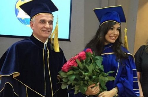Leyla Əliyevaya `fəxri professor`