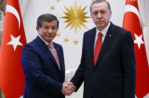 Ərdoğanla Davudoğlunun