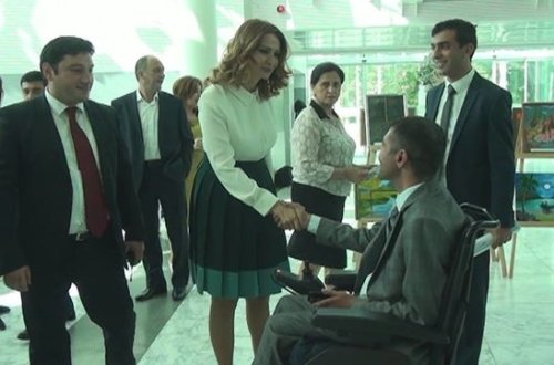 Qənirə Paşayeva “İNCƏ MƏQAMLAR” sərgi və konsertində iştirak edib