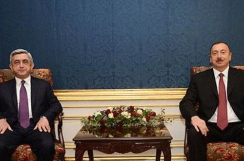 Həmsədrlər Əliyev-Sarkisyan görüşünün