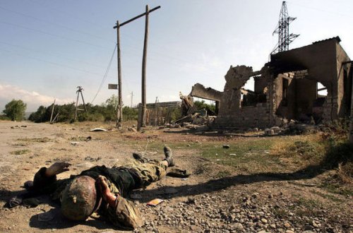 Erməni əsgəri öldü