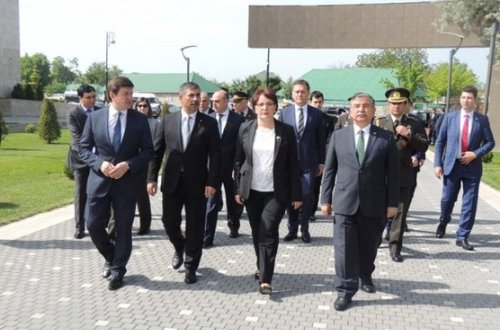 Müdafiə nazirlərinin Qəbələ görüşü başladı - FOTO