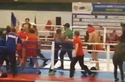 Nazirlikdən idmançılarımızın ermənilərlə davasına