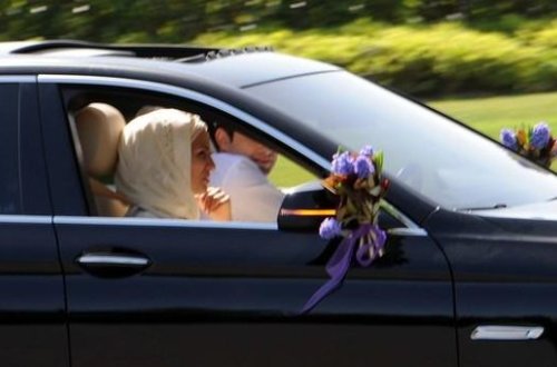 Ərdoğanın qızının toyundan ilk