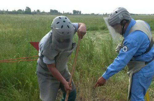 Tərtərdə top mərmisi tapıldı