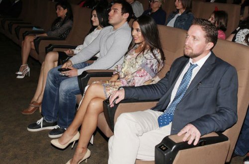 Leyla Əliyeva film təqdimatında