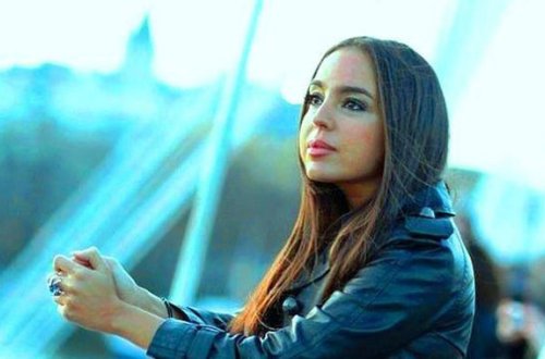 Leyla Əliyeva millimizin oyununda