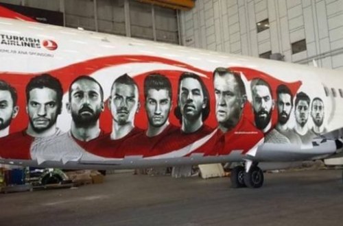 Türkiyə millisi üçün xüsusi təyyarə