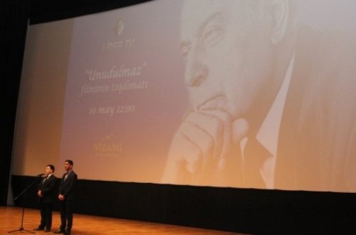 `Unudulmaz` filmi təqdim edildi