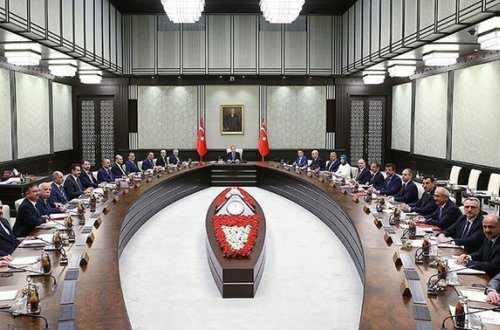 Ərdoğan Nazirlər Kabinetini topladı