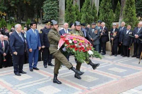 Gəncədə Qələbə günü qeyd olunub