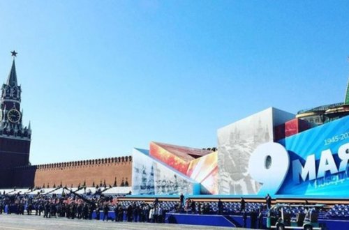 Qızıl meydanda hərbi parad başlayıb