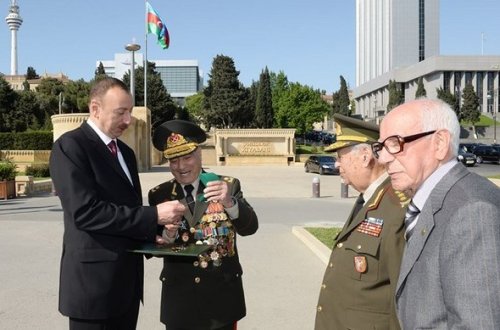 Prezident bu gün veteranlarla görüşəcək