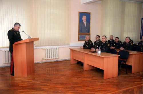 Hərbi Akademiyanın Təkmilləşdirmə Kursunun növbəti buraxılışı keçirildi