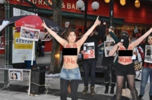 İranlı qadınlar lüt aksiya keçirdilər