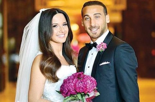 Futbolçunun toyundan yeni fotolar