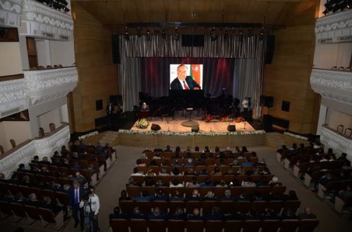 Heydər Əliyev xalqımızın yaddaşına əbədi həkk olunmuş dahi şəxsiyyətdir