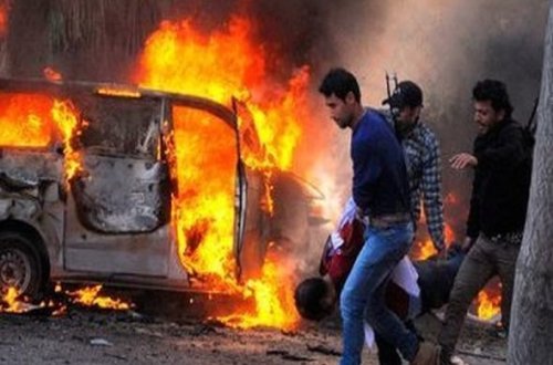 Suriya-Türkiyə sərhədində partlayış