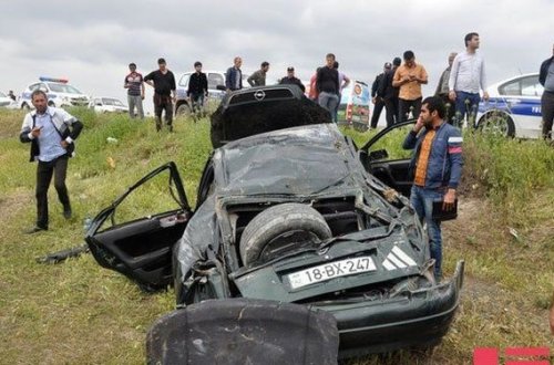 Şirvanda ağır qəza: Yaralılar var