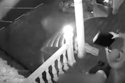 Rusiyada azərbaycanlının dəhşətli qətlinin görüntüləri yayıldı - VİDEO