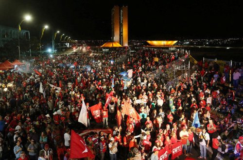 Braziliyada prezident tərəfdarları ilə polis arasında toqquşmalar baş verib – FOTOLAR