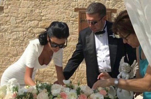 Milyonçu 13-cü dəfə evləndi - FOTOLAR