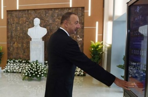 Prezident `ASAN həyat` kompleksinin açılışında - FOTOLAR