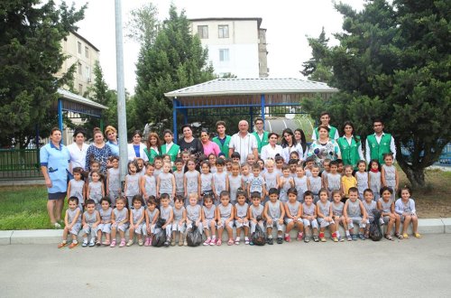 Binəqədidə  “Ekologiyamıza balacalarımızla birgə baxış” adlı ekoloji məşğələ keçirildi