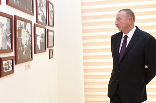 Prezident Salyandadır - Fotolar