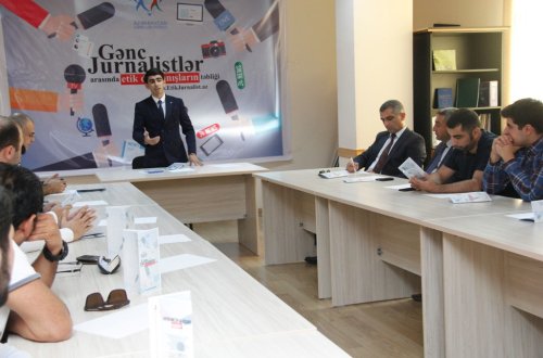 ‘Gənc Jurnalistlər arasında etik davranışların təbliği’ layihəsinin açılış mərasimi keçirildi - FOTOLAR