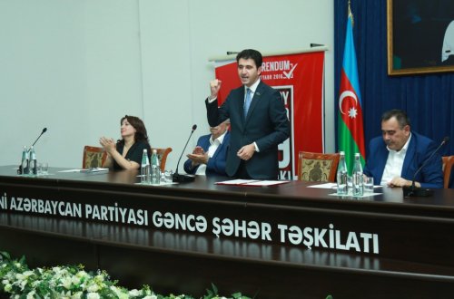 Gəncə seçiciləri: biz “hə” deyirik!