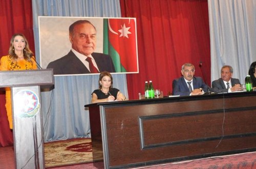 Qənirə Paşayeva müəllimlərə çağırışlar etdi - TOVUZDA